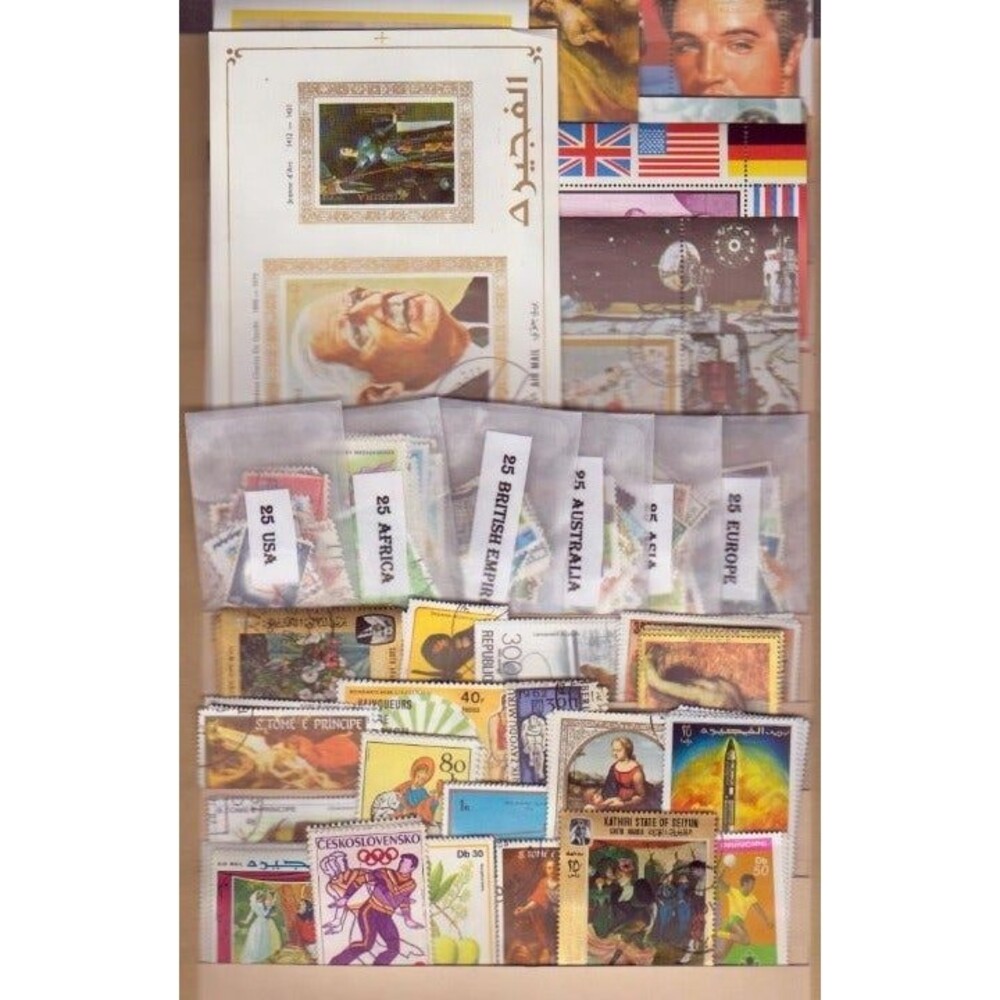 Stamp Collecting Start Kit Assortment